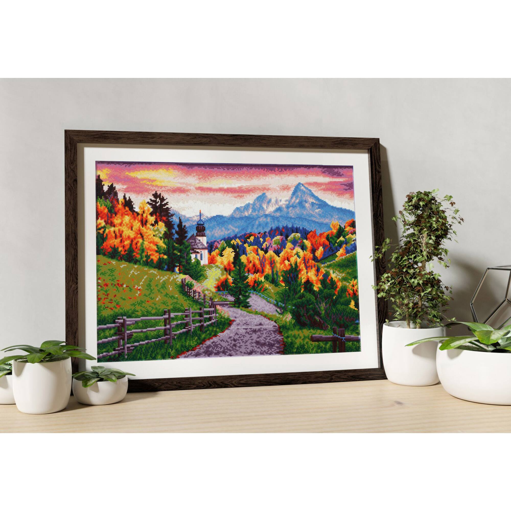 Diamond Dotz® Intermediate Maria Gern Church, Bavaria Diamond Art Painting Kit